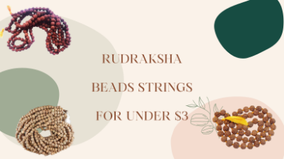 Rudraksha Beads Strings for under $3